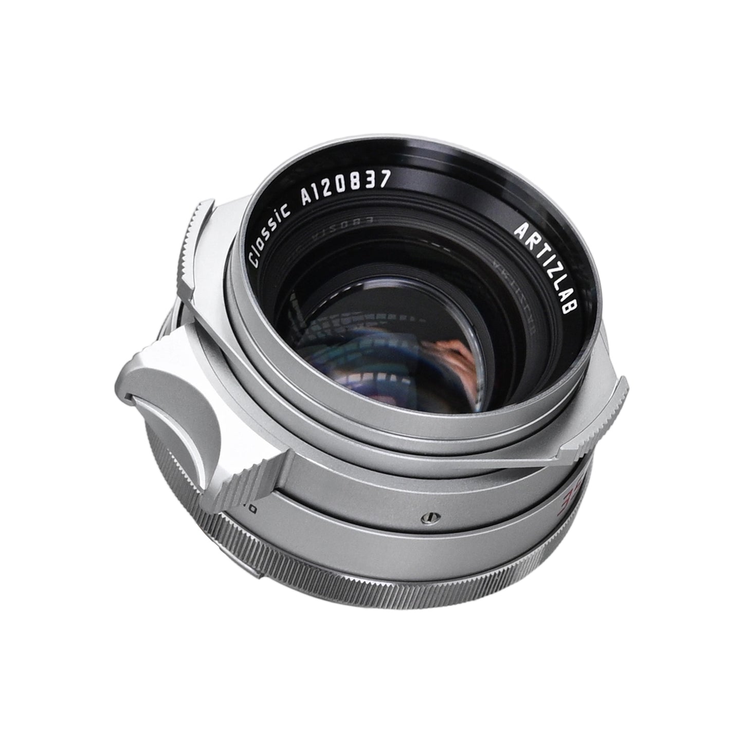Artizlab Classic 35mm f1.4 manual lens, silver version, classic vintage design