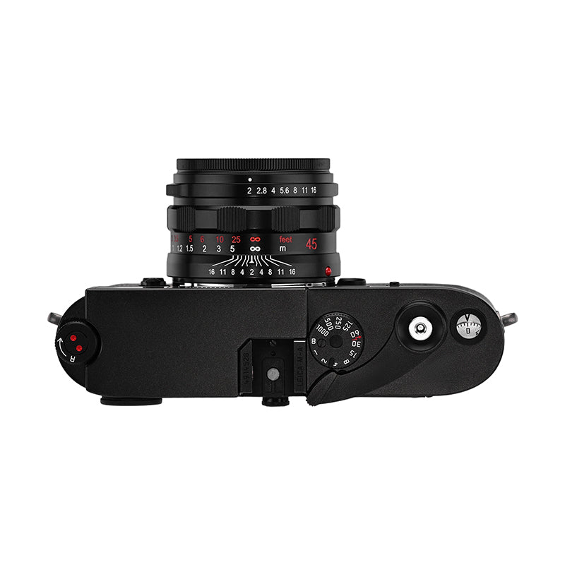 Funleader contax g45 f2 to leica m converted lens on leica